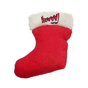 Yeowww! Duckyworld 100% Organic Flower Leaf Catnip Cat Toy Christmas Stocking - Picture 1 of 4