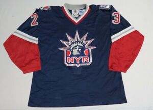 Jeff Beukeboom New York Rangers Authentic Signed Starter Liberty Hockey Jersey! 