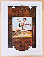 Olympic Poster London 1908 For The Summer Games in Atlanta Georgia 1996