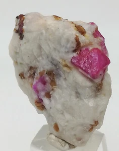 170 KARAT HUNZA FLUORESZIERENDES SPINAL & CALCIT MINERAL AUS PAKISTAN, (Af-12), - Bild 1 von 13