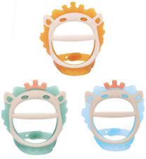 3Pack Baby Teething Toys for 0-6 & 6-12 Months BPA-Free, Eco-Friendly Non-Toxic