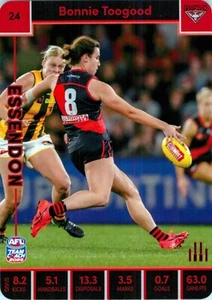 2023 Essendon Bombers AFLW TeamCoach Card - Bonnie Toogood - Picture 1 of 3