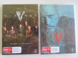 VIKINGS season 4 volume 1 and 2 DVD Series Four, Brand new and sealed - Picture 1 of 5
