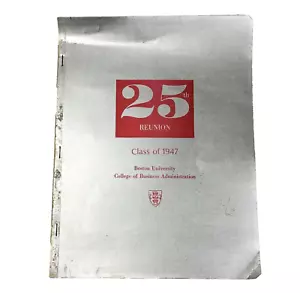 Boston University College of Business Administration 1947 25th Reunion - Picture 1 of 19