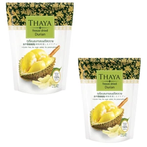 Durian Dried Fruit Freeze Thai Monthong Natural Snack Healthy halal 40 g x6 - Picture 1 of 14