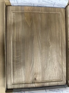 17x13in Large Wood Cutting Board Heavy Duty Chopping Board(Original Walnut) - Picture 1 of 6