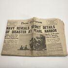 Long Beach Press Telegram December 6 1942 Navy Reveals Secrets Of Pearl Harbor