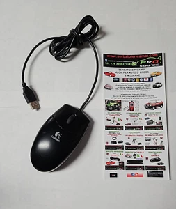 mouse logitech nero con cavo nero usato - Imagen 1 de 1