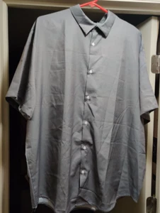 Großes Herren Hemd mit Knopfleiste grau Größe XXL - Bild 1 von 3