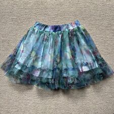 Sista Girls Butterfly Tulle Skirt Elasticised Size 4