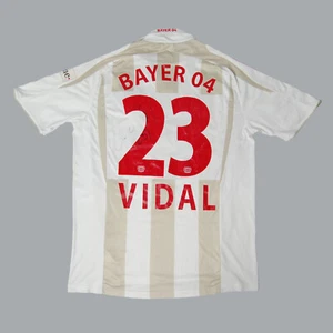 BAYER LEVERKUSEN ADIDAS VIDAL AWAY SIGNED MAGLIA JERSEY MAILLOT TRIKOT 2008-2009 - Imagen 1 de 12