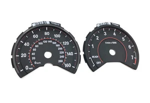 3D BMW X1 2-series F48 F22 F23 - Speedometer dials MPH Gauges - Picture 1 of 4