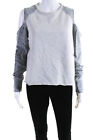 Rag & Bone Jean Women's Cold Shoulder Sweater Gray Size S/P