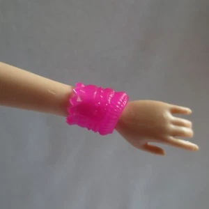 NEW Barbie Style Glam Night Doll Pink Bracelet ~ Jewelry Clothing Accessory - Picture 1 of 3