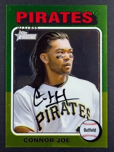 CONNOR JOE 2024 Topps Heritage High Number #57 Chrome SP/699 Pittsburgh Pirates - Foto 1 di 2