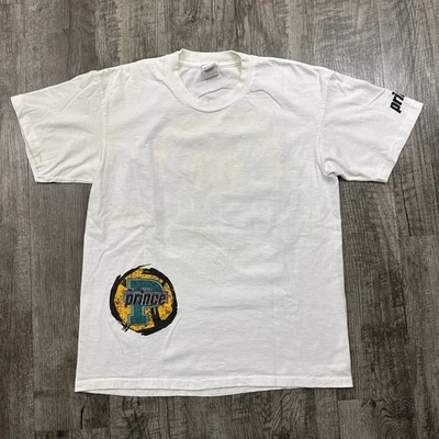 Camiseta de tenis Prince vintage puntada única M Foto 1 de 4
