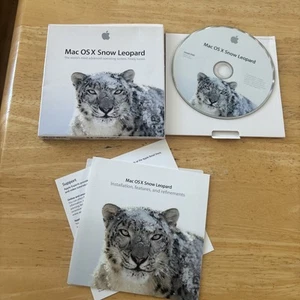 Apple Mac OS X Snow Leopard version 10.6 for Mac Complete - Photo 1/6