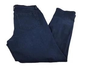 Pantalones de mezclilla NYC The Perfect para hombre 36x32 azul ajustados gruesos elásticos lavado oscuro - Imagen 1 de 11
