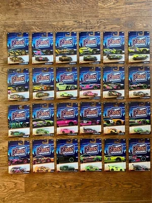 Hot Wheels Neon Speeders 24 Cars 1:64 Hot Wheels Lots Neuf scellé - Photo 1/4