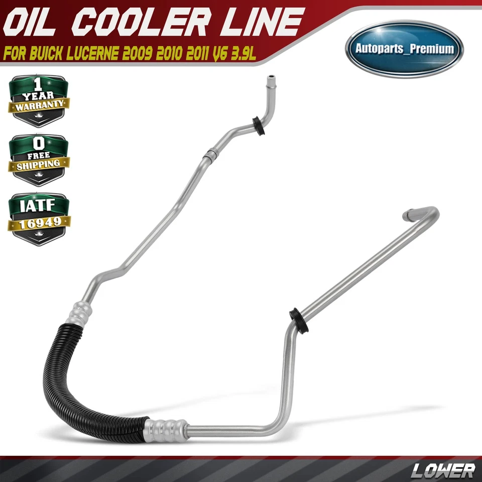 Линия охладителя масла нижней стороны трансмиссии для Buick Lucerne 2009 2010 2011 V6 3,9 л - Изображение 1 из 4