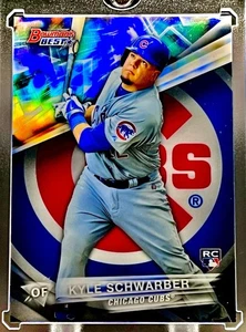 KYLE Schwarzber Rookie RIFRATTORE HOLO RC - 2015 Bowman's Best - CUBS PHILLIES - Foto 1 di 1