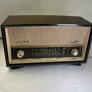 Vintage Schaub Lorenz Goldy 250 Type 27015 Radio 1960's Needs Work Please Read - Picture 1 of 15