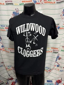 Vintage Single Stitch ‘Wildwood Cloggers’ Graphic T-Shirt Medium Hanes - Picture 1 of 10