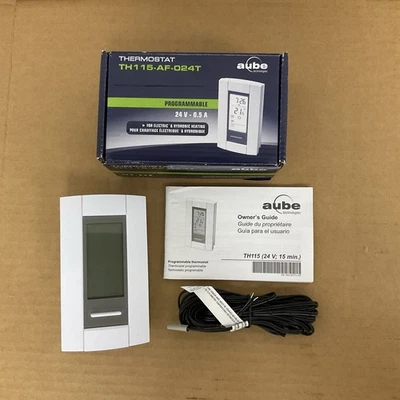 Honeywell/Aube TH115-AF-GA Programmable Thermostat - Image 1 of 4