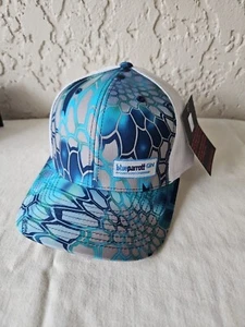 Truckermütze blau Papagei Kryptek Pontus Druckknopflasche neu neu mit Etikett - Bild 1 von 5