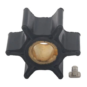 Outboard Water Pump Impeller & Key for Evinrude Johnson 1.2HP 2HP 4HP 6HP Engine - Picture 1 of 6