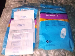 Hoover Vacuum Bags Type Y by DVC (12 total bags) - Picture 1 of 3