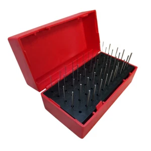 0.011 - 0.060" Pin Medidores Enchufe Acero Juego 50 PC - Imagen 1 de 2
