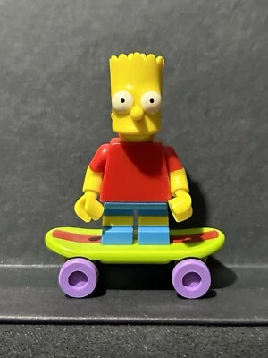 Bart Simpson - Los Simpson - Serie 1 - Minifigura LEGO - #71005 - 2014 Foto 1 de 2