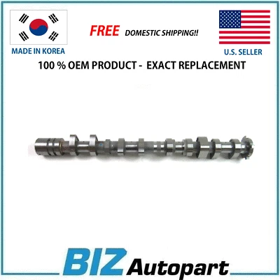 Genuine Exhaust Camshaft for 2015-2021 Hyundai 2016-2022 Kia 2.4L 24200-2GGA0 Foto 1 de 4