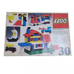 Seltenes Vintage LEGO Basic Universal Bausatz 30 unvollständig LESEN 76 Stück - Bild 1 von 6