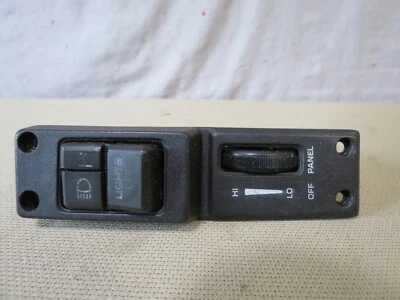 ✅ 84 85 86 87 88 Pontiac Fiero GT Interior Tablero Faro Lámpara Interruptor Atenuador OEM Foto 1 de 4