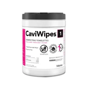 Metrex CaviWipes 1 Towelettes Disinfecting Wipes Regular 160 Wipes Canister - Picture 1 of 1