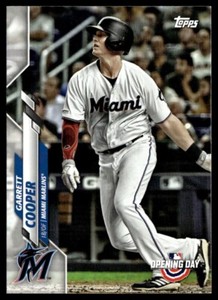 2020 Topps Opening Day Garrett Cooper Miami Marlins #3