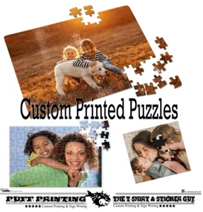 Personalised Printed Jigsaw Puzzle Custom Photo Jigsaw Puzzle Gift 3 SIZES - Picture 1 of 1