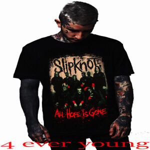 SLIPKNOT ALL HOPE IS GONE ROCK PUNK ROCK  T SHIRTS 