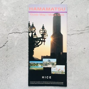 Vintage Hamamatsu Japan Guide Map Ephemera - Picture 1 of 6