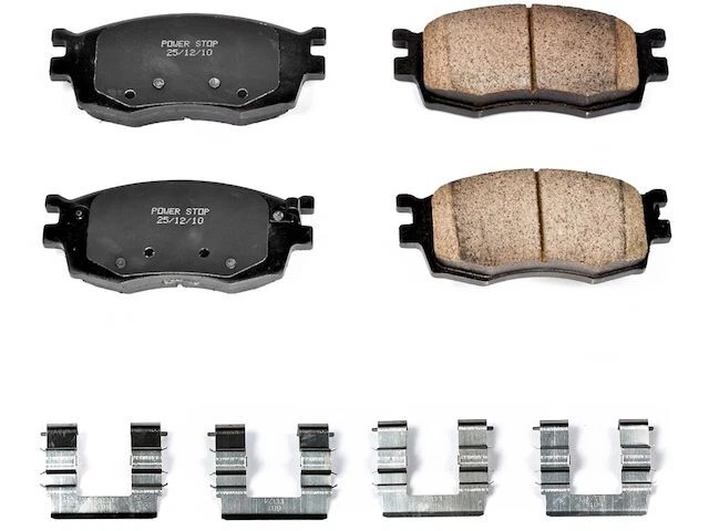 Juego de pastillas de freno delanteras Power Stop 13ZK46D para Hyundai Accent 2006-2011 Foto 1 de 1
