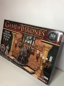 McFarlane Toys HBO Game of Thrones Iron Throne Room Construction Set 314 pcs New