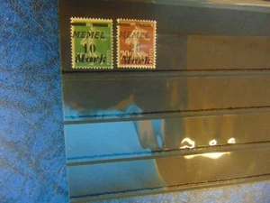 MEMEL 108+109 FREIMARKEN FRANKREICH POSTFRISCH siehe Bild - Bild 1 von 1