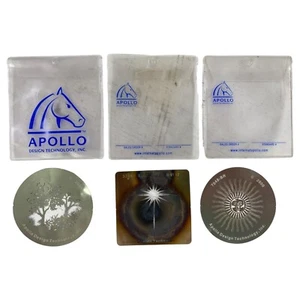 Apollo Design Technology Gobo Template Insert Lot of 3 Sun - Picture 1 of 4