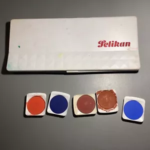 Pelikan Farbkasten Vintage Alt 1980er Deckfarbkasten 735K/12 Wasserfarben Hobby - Bild 1 von 16
