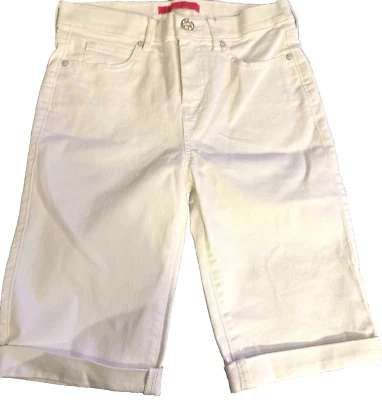 Nuevo con etiquetas Pantalones Cortos Lilly Pulitzer Maddox Blanco Tiro Alto Bermudas Talla 0 Resort Vacaciones Foto 1 de 4