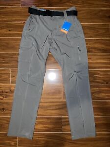 NEW Men's Columbia Silver Ridge Utility Pants Size 32X32 Gray