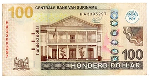 Surinam... P-166... 100 dólares... 2020... Elección *XF*😉 - Imagen 1 de 2