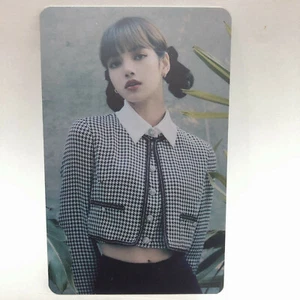 Blackpink Lisa Official 2020 Welcoming Collection Kit Photocard Black Ver Kpop - Picture 1 of 2